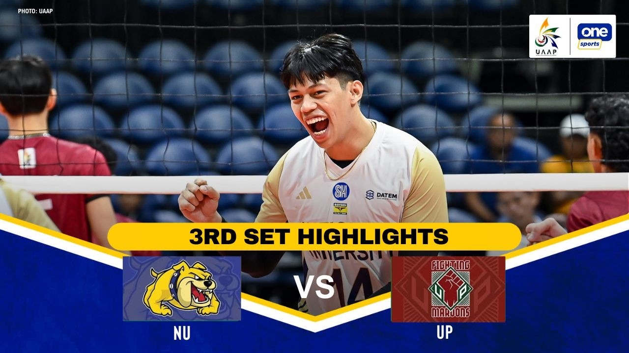 NU vs UP | SET 3 HIGHLIGHTS | UAAP SEASON 88 MEN’S VOLLEYBALL | MAR 18 ...
