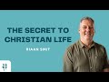 The Secret to Christian Life - Riaan Smit - 15-10-2023