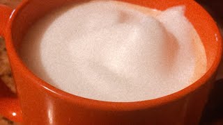 تجربتي لعمل كابتشينو مع حليب جهينة فوم ! ️cappuccino with juhayna foam milk