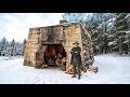 He Settled His Family Inside an Abandoned Iron Furnace — Held Heat Through 6 Months of Snow