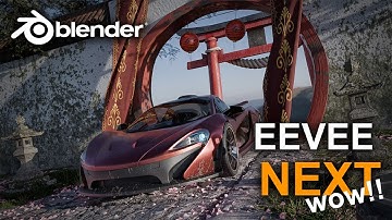 Blender EEVEE NEXT - Raytracing WOW!