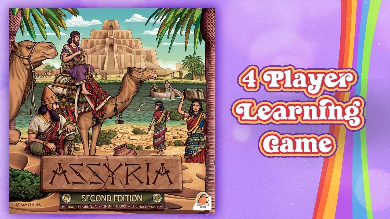 Assyria 2nd Edition Learning Live Play - 4 Players