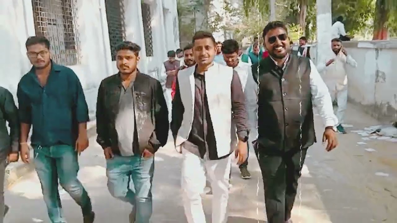 Patna University student union election campaign time with Cjdu team..JDU, Nitish Kumar, CJDU
