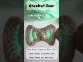 Crochet Bow Colors | Soft mint