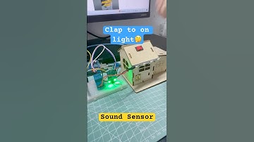 🔊💡Clap to Light ON? Arduino Sound Sensor Magic!