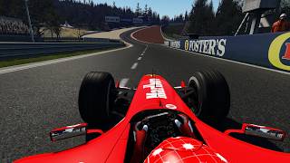 Assetto Corsa - Michael Schumacher in the Ferrari F2004 at Spa-Francorchamps - Onboard Assetto Corsa - Michael Schumacher in the Ferrari F2004 at Spa-Francorchamps - Onboard