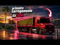 PRIMEIRO CARREGAMENTO DA SCANIA/ ETS2 VIDA REAL