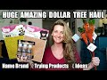 Huge Amazing Dollar Tree Haul | Name Brand Items | Opening Products & Sharing DIY Ideas | March 6
