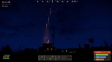A wonderful FIREWORKS SHOW in RUST