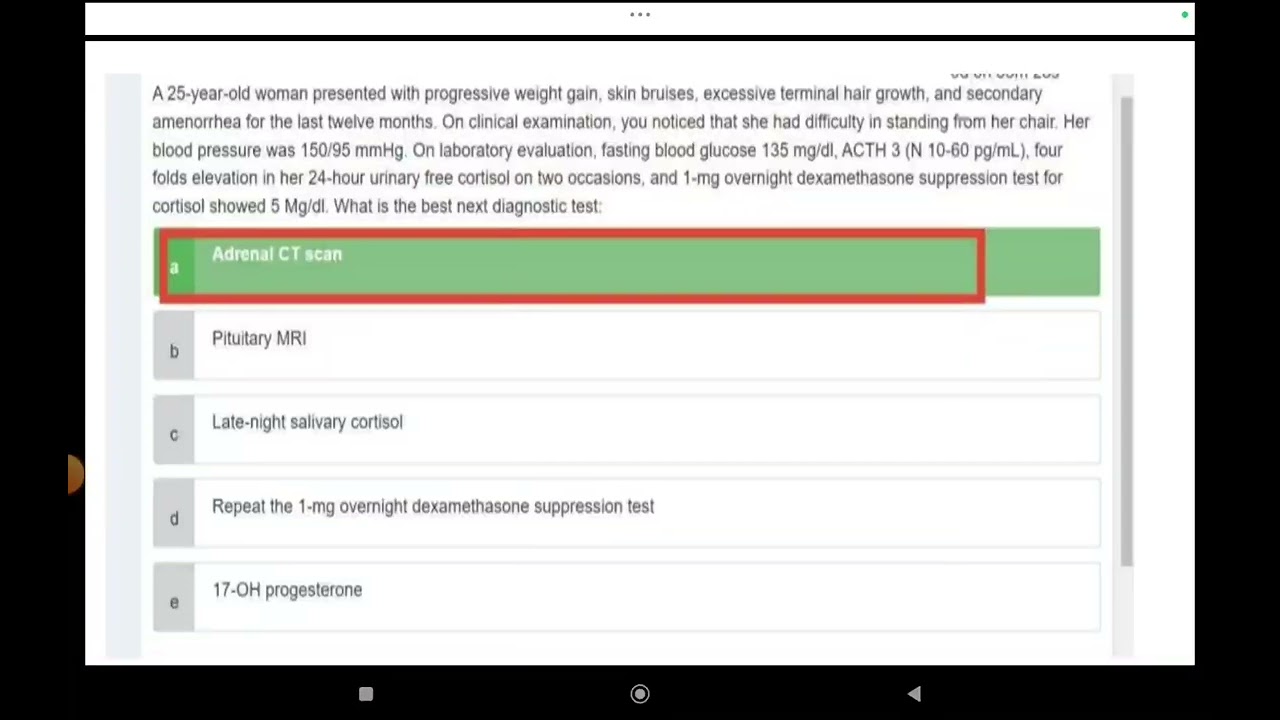 حلول الاسئلة الوزارية Endocrine medicine