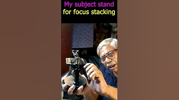 My subject stand for focus stacking #shorts