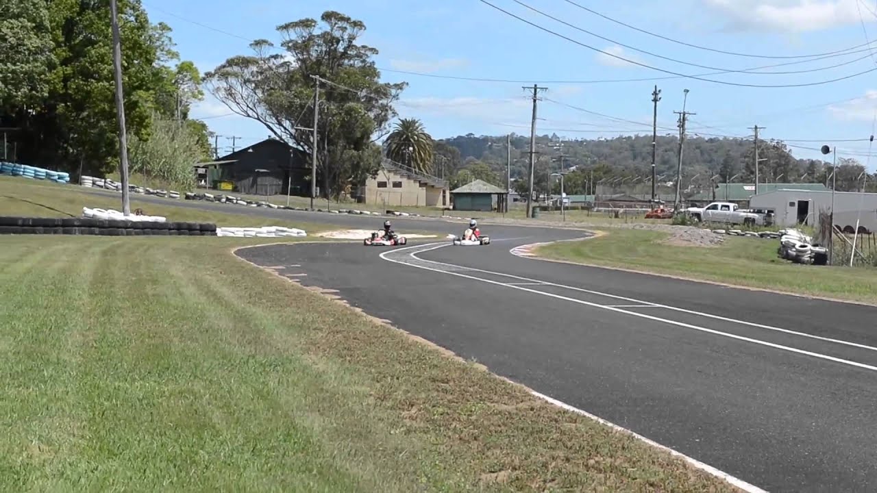 Lismore Kart Club - "Holden What Lap are we up to? What are you doing?