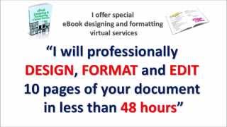 Ebook Design, Formatting, and PDF Conversion Services