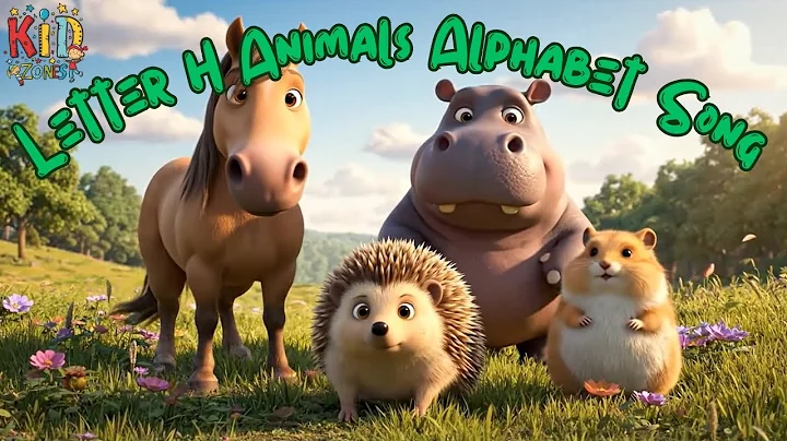 Letter H Animals Song – Fun ABC Song for Kids | Nursery Rhymes & Kids Songs | Kid Zones TV