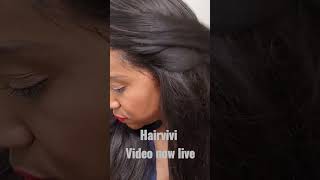 Sky Yaki Hair Wavy Natural Color Wig Hd Lace Frontal|| Hairvivi