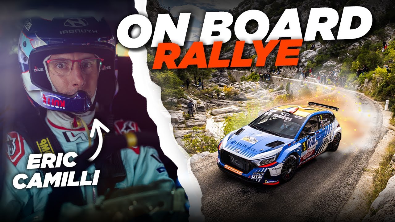 ON BOARD Rallye | Critérium des Cévennes | Éric Camilli avec la Hyundai i20 N Rally2