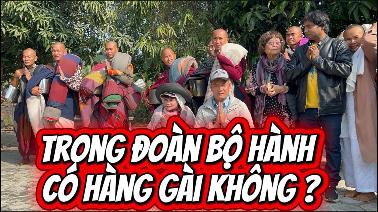 Đoàn bộ hành có hàng gài không ?
