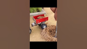 diy mini tractor trolley loading science project || #ट्रैक्टर #tractorwala #minitractor #djtractor