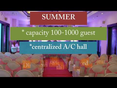 AC Banquet Hall in Mira Road : Seasons Banquets and Hotels - video from Digital Vision Technology