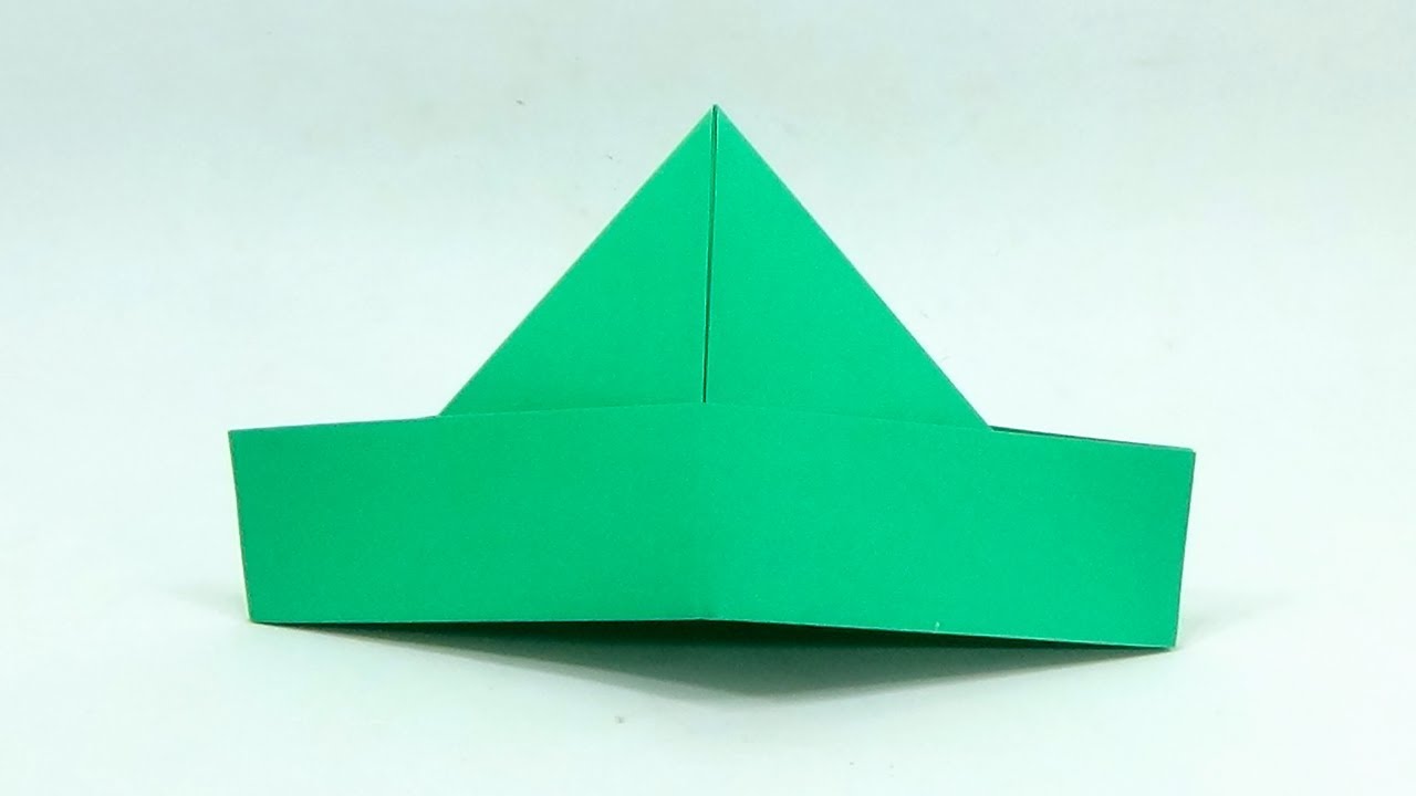 DIY Crafts How To Make A Paper Cap Simple and Easy Paper Origami Hat