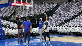6’2 Gary Payton II Makes these off-vert dunks look EASY! - 1st appearance since injury - #nba Content
