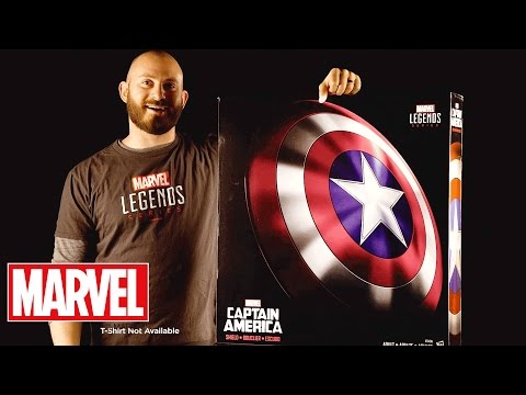 legends series captain america shield