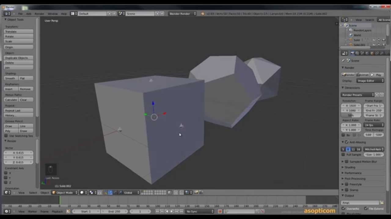 regular solids blender скачать