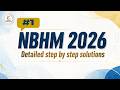 NBHM 2026 Que 1 Solution | MSc/PhD Exam | #nbhm #phd #csirnet #gate