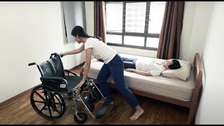 Memindahkan Dari Tempat Tidur Ke Kursi Roda (Strategi Perawat Pasien Kanker) | Parkway Cancer Centre