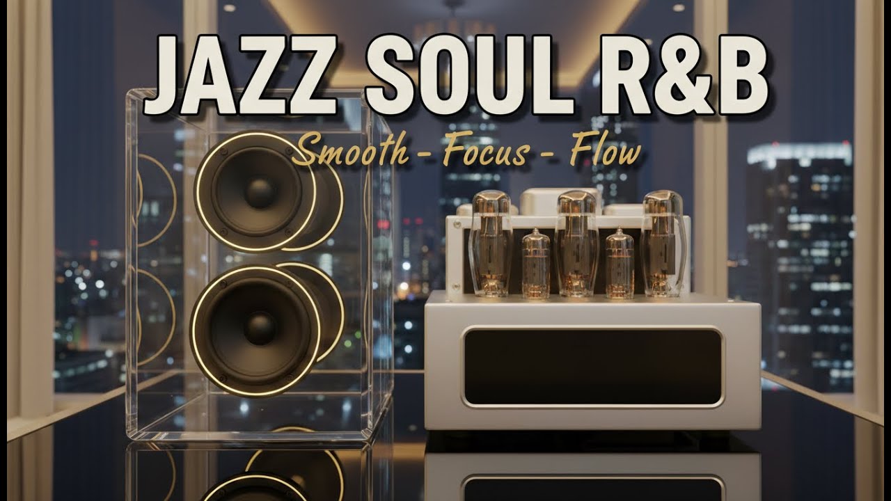 Chill Smooth Jazz & R&B | Relaxed Background Music for Daily Work