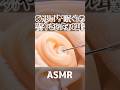 【ASMR】寝る時に聞いて♪😴退屈すぎて眠くなるソリソリやさしいタオル耳かき🥰ループ再生推奨🎧なんか安心するやわらかタオル地耳穴をステンレスで耳掃除👂左右交互の優しい高音圧🤤睡眠導入😪 #shorts