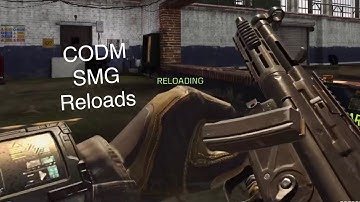 Cod Mobile: All SMG reload animations