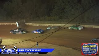 Pure Stock Feature - Carolina Speedway 9/18/21