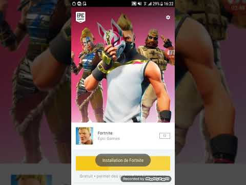 comment installer fortnite sur android samsung galaxy - comment installer fortnite sur pc