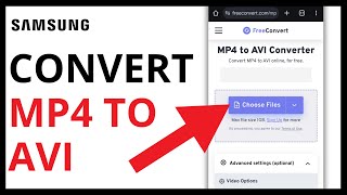 How to Convert from MP4 to AVI on Samsung Galaxy screenshot 3