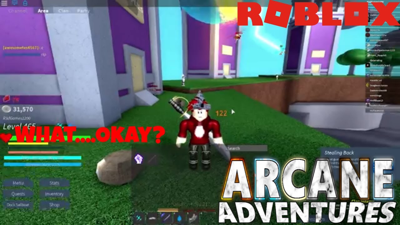 Roblox Arcane Adventures What Okay YouTube 