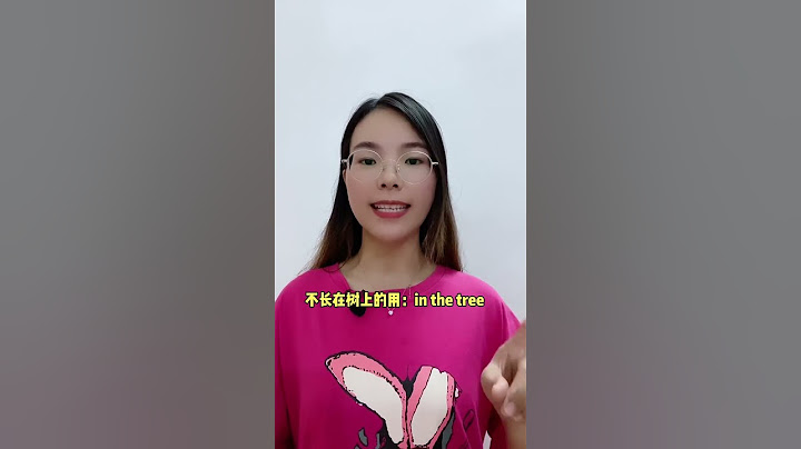 254 在树上用in还是on，你学会了吗 #知识推荐官 #英语谁不会 #零基础学英语