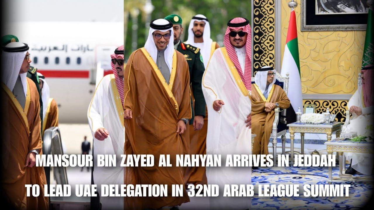 Mansour bin Zayed arrives in Jeddah as head of the UAE delegation to ...