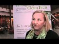 Ewa Björling, Sveriges Handelsminister, export av Svensk CleanTech