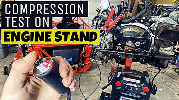 Compression Test with Engine on Stand (DiY steps)