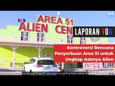 Video: Pemerintah AS Memperingatkan Terhadap Area 51 Yang Diserang