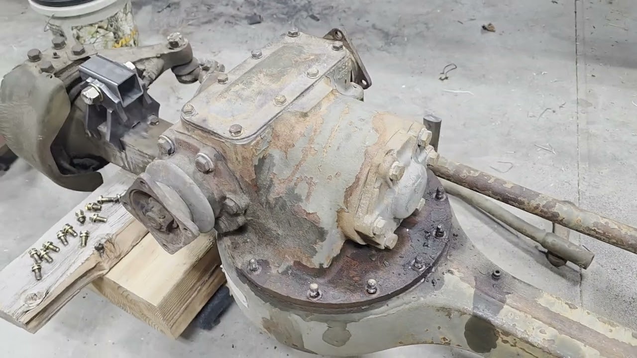 Working on the center chunk.