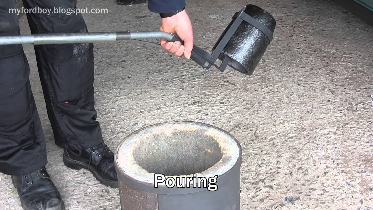 Metal Casting At Home Part 34 Crucible Lifter And Pourer YouTube
