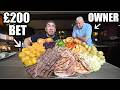 OWNER OFFERS £200 IF I CAN BEAT THIS 12LB ROAST CHALLENGE RECORD | Joel Hansen