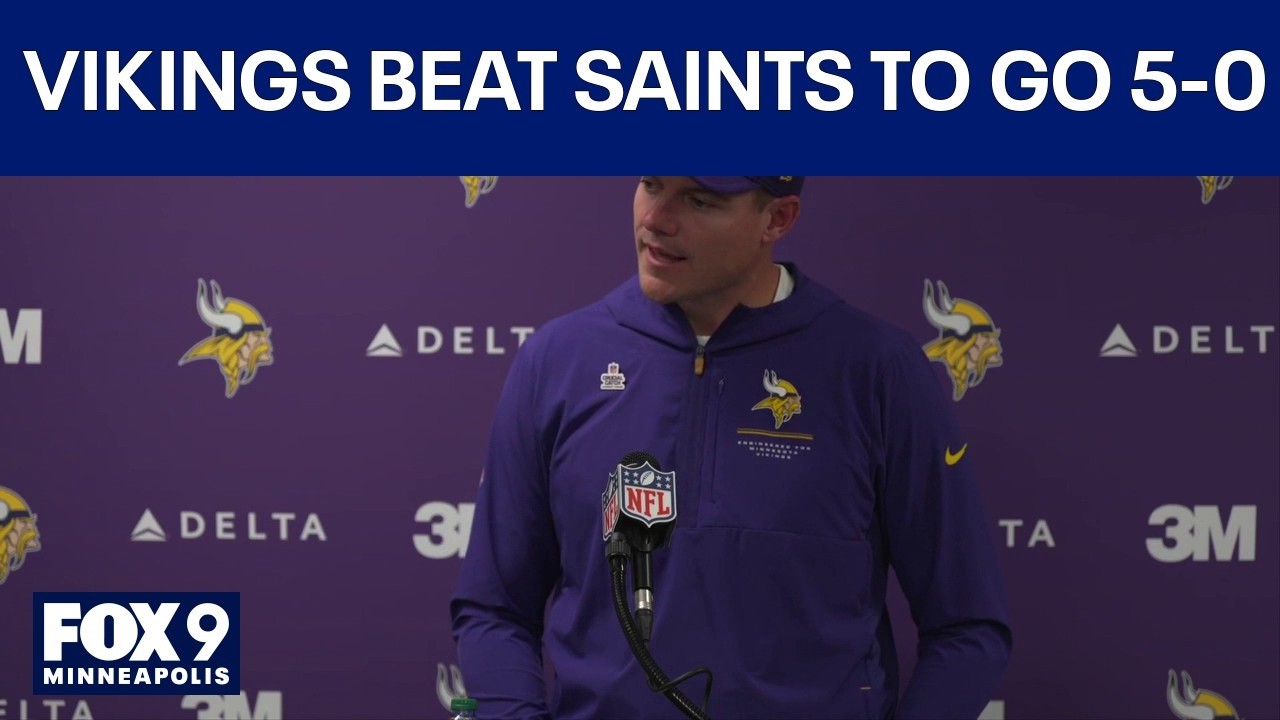 Kevin O'Connell on Vikings' 5-0 start: 'I'm proud of this team'