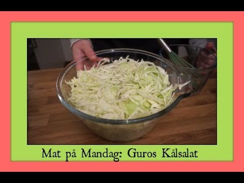 Video: Hvordan Lage Magre Napa Kålsalater