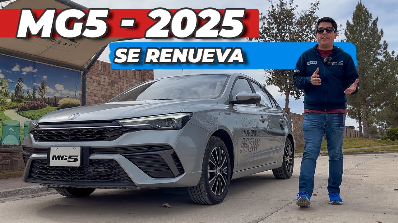 Manejamos el renovado MG5 2025