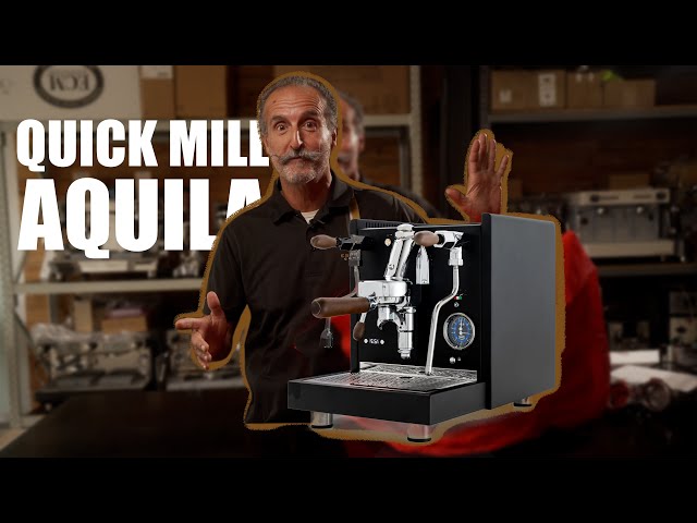 Quick Mill Aquila Profi Black Coffee Machine Review 