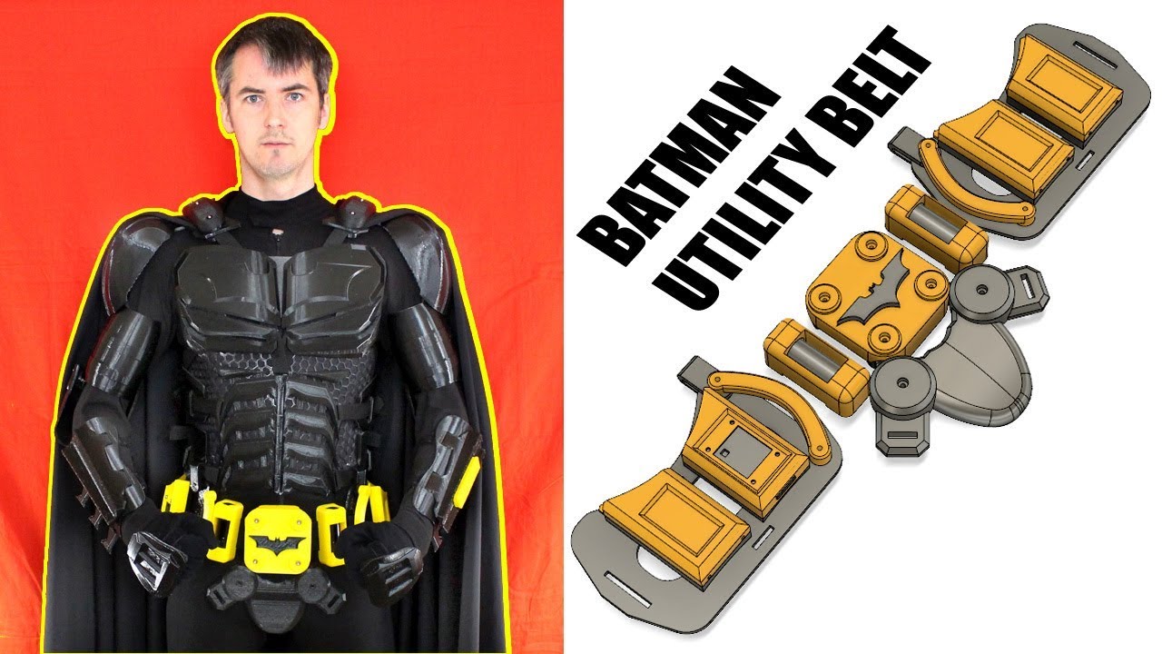 Batman Cosplay Suit #4 with Ninjaflex | James Bruton - YouTube