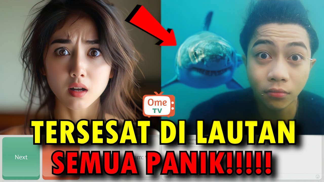 PANIK!!! TERSESAT DI LAUTAN ANGKER SAMPAI DI KEJAR HIU! - OME TV INTERNASIONAL
